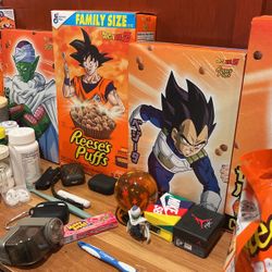 Dragon Ball Z Reese’s Puffs Full Set