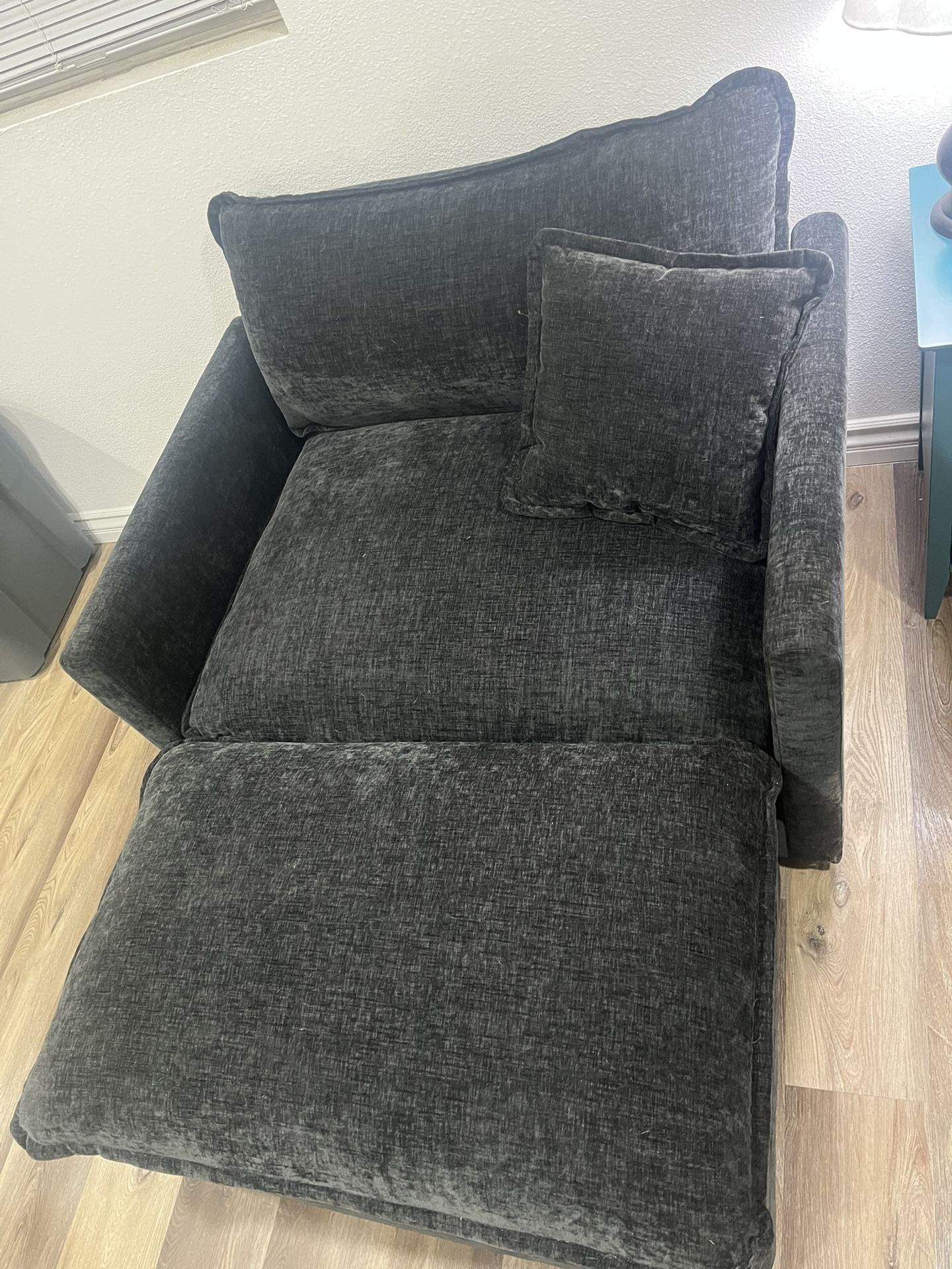 Oversized Sofa Couch With Ottoman
