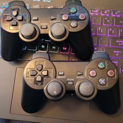 wireless PS2 controllers