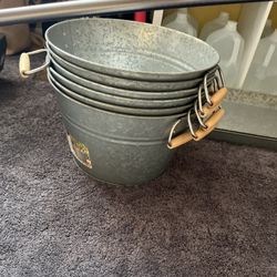 Galvanized Buckets  