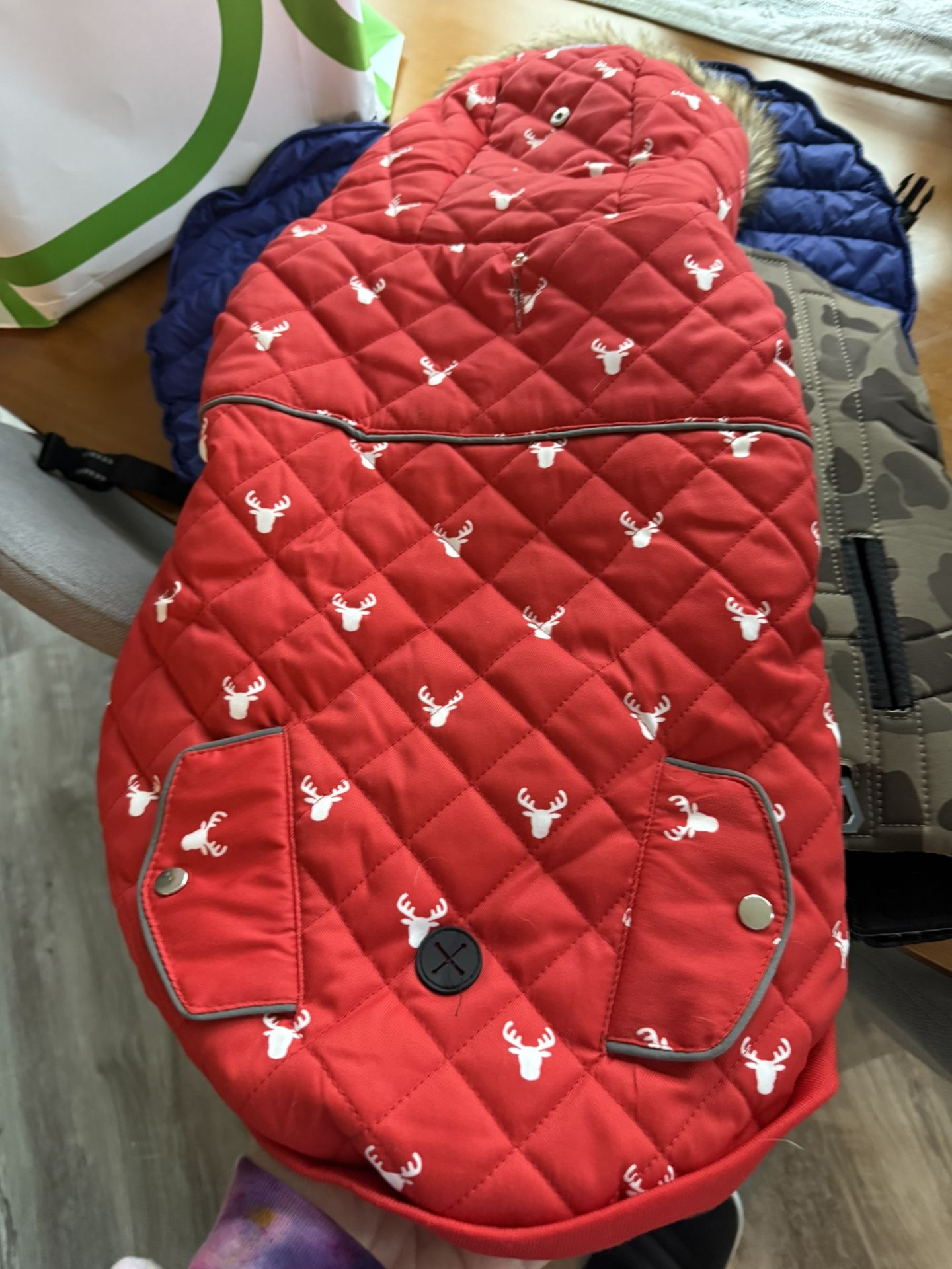 Two Winter Dog Coats