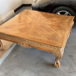 Solid Wooden Table For Living Room