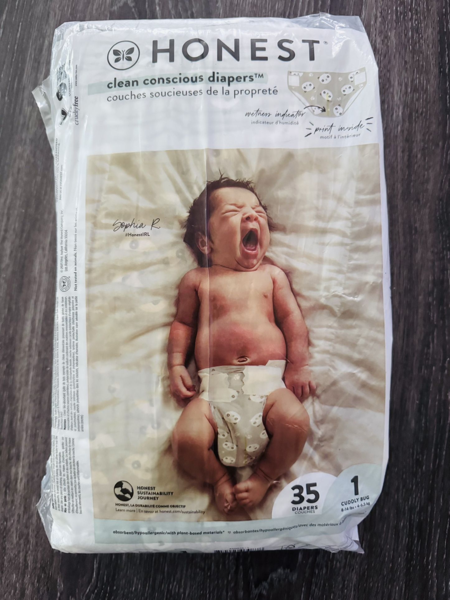 NEW BABY DISPONIBLE DIAPERS 35 CT