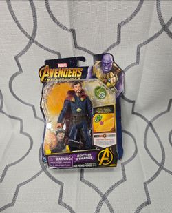 Marvel Avengers Infinity War Doctor Strange w/Infinity Stone Action Figure 6"
