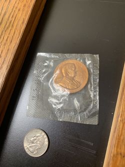 Herbert Hoover Coin In Cellophane