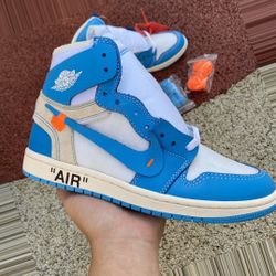 Jordan 1 High Off-White University Blue 25