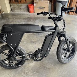 Electric bike & hitch