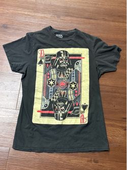 Star Wars Darth Vader Card Graphic Tee Geekcore Y2K Streetwear Small