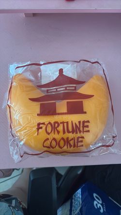 Squishy fortune cookie
