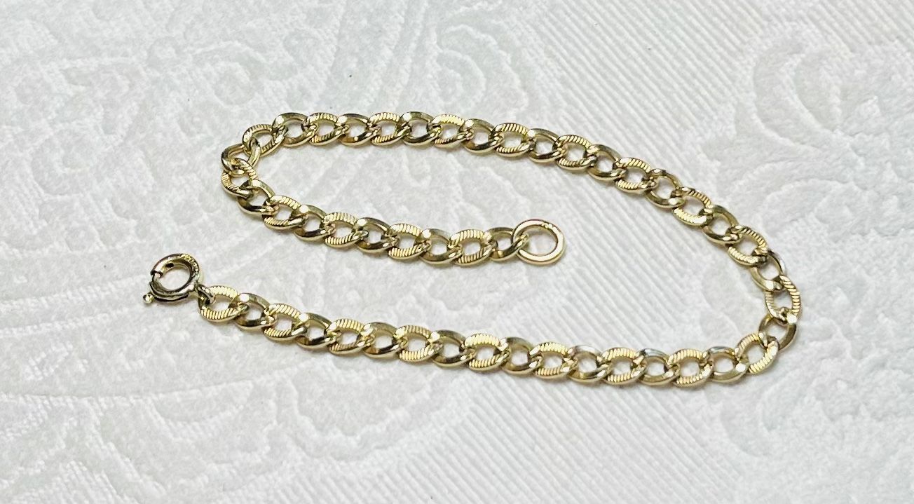 1/20 12kt Gold Bracelet 7”