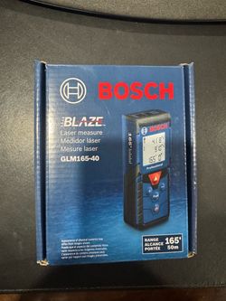 Bosch BLAZE GLM165-40 Laser Measure