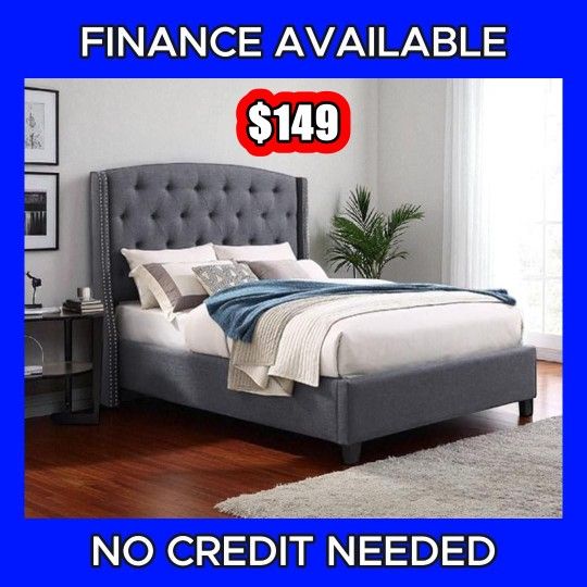 ๐ฅ QUEEN BED FRAME DEAL! ๐บ๐ธ OFERTA DE CAMAS!   ๐Only $149 โ Add Mattress $99 Add Chest $199 ๐๏ธ Bedroom Set also Available ๐ฆ #CM 5111