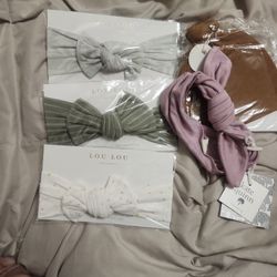 Lou Lou Headbands And Baby's Hat