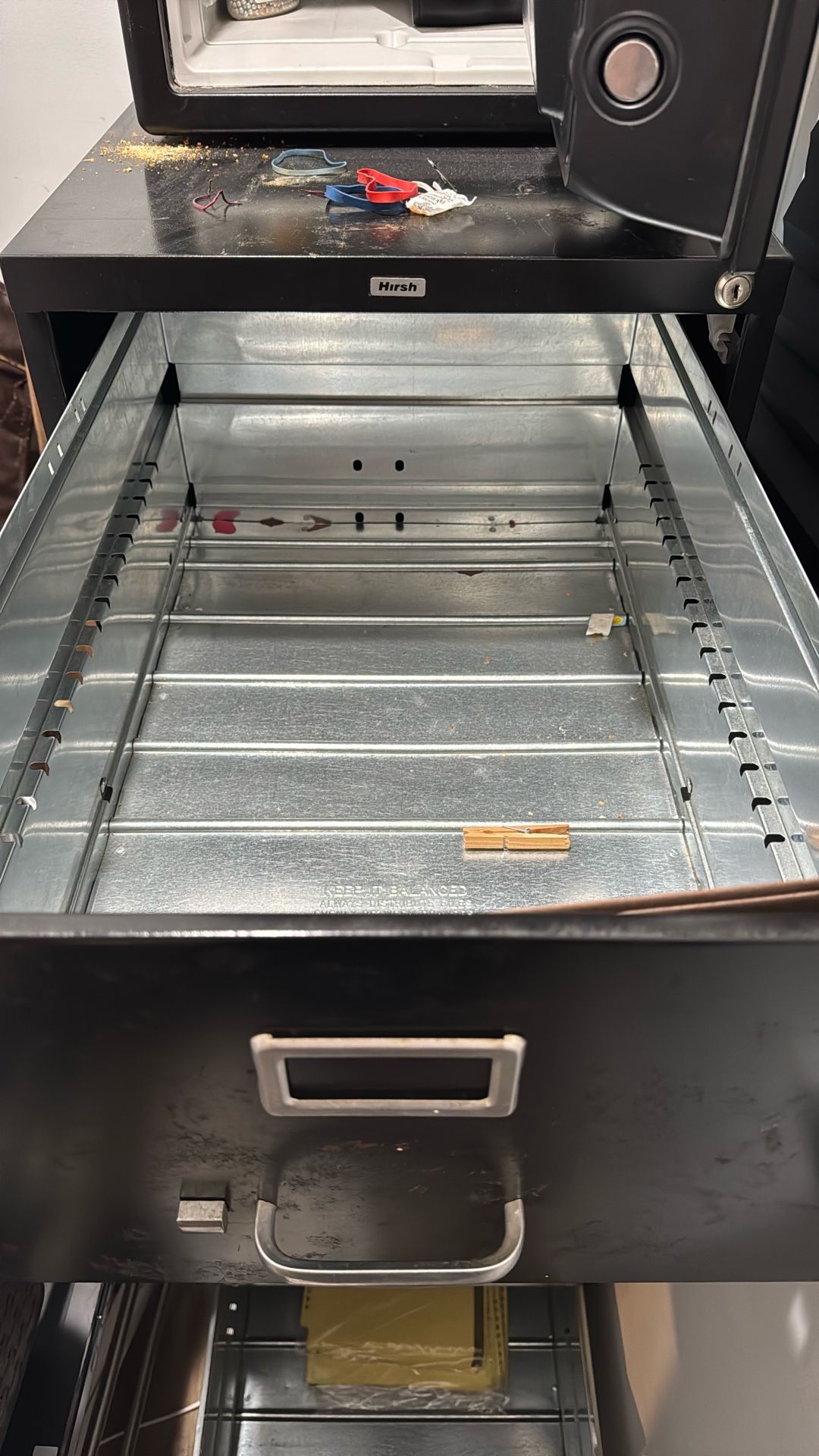 Four Drawer Metal File Cabinet