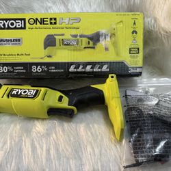 Ryobi ONE+ HP 18V Brushless Multi-Tool (model PBLMT51B) TOOL ONLY