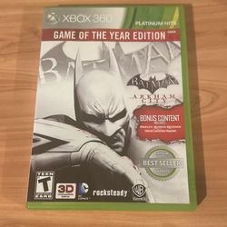 [OFFERS OPEN] Batman : Arkham City GOTY Edition (Tested And Working) CIB