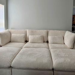 CORDUROY SLEEPER SECTIONAL 😍😍