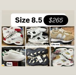 Iversons New Balance & Adidas All 8.5 For $265