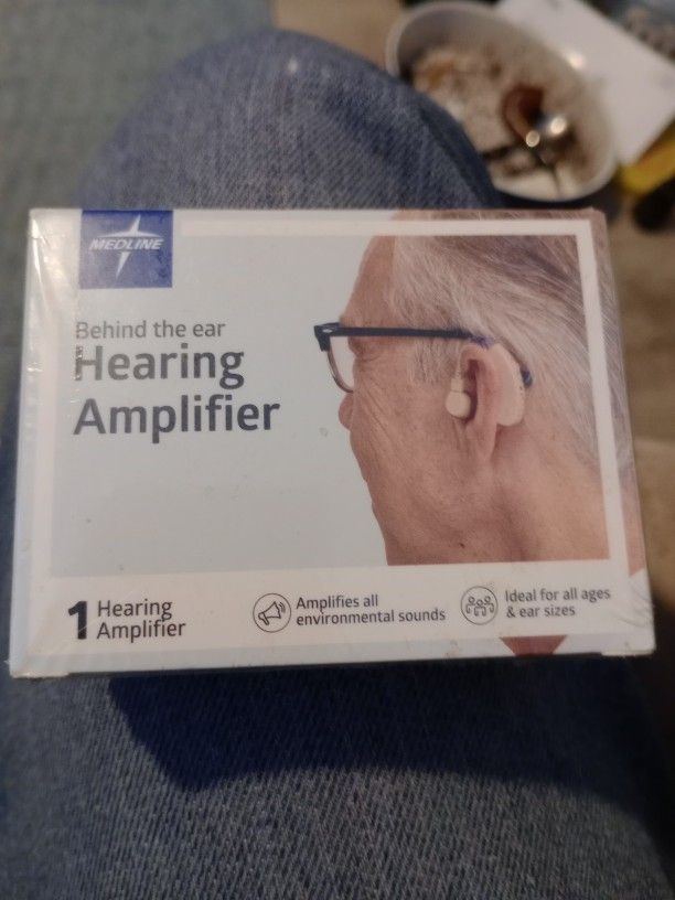 Behind The Ear Hearing Amplifier