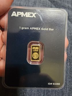 1 gram apmex bars 24k gold