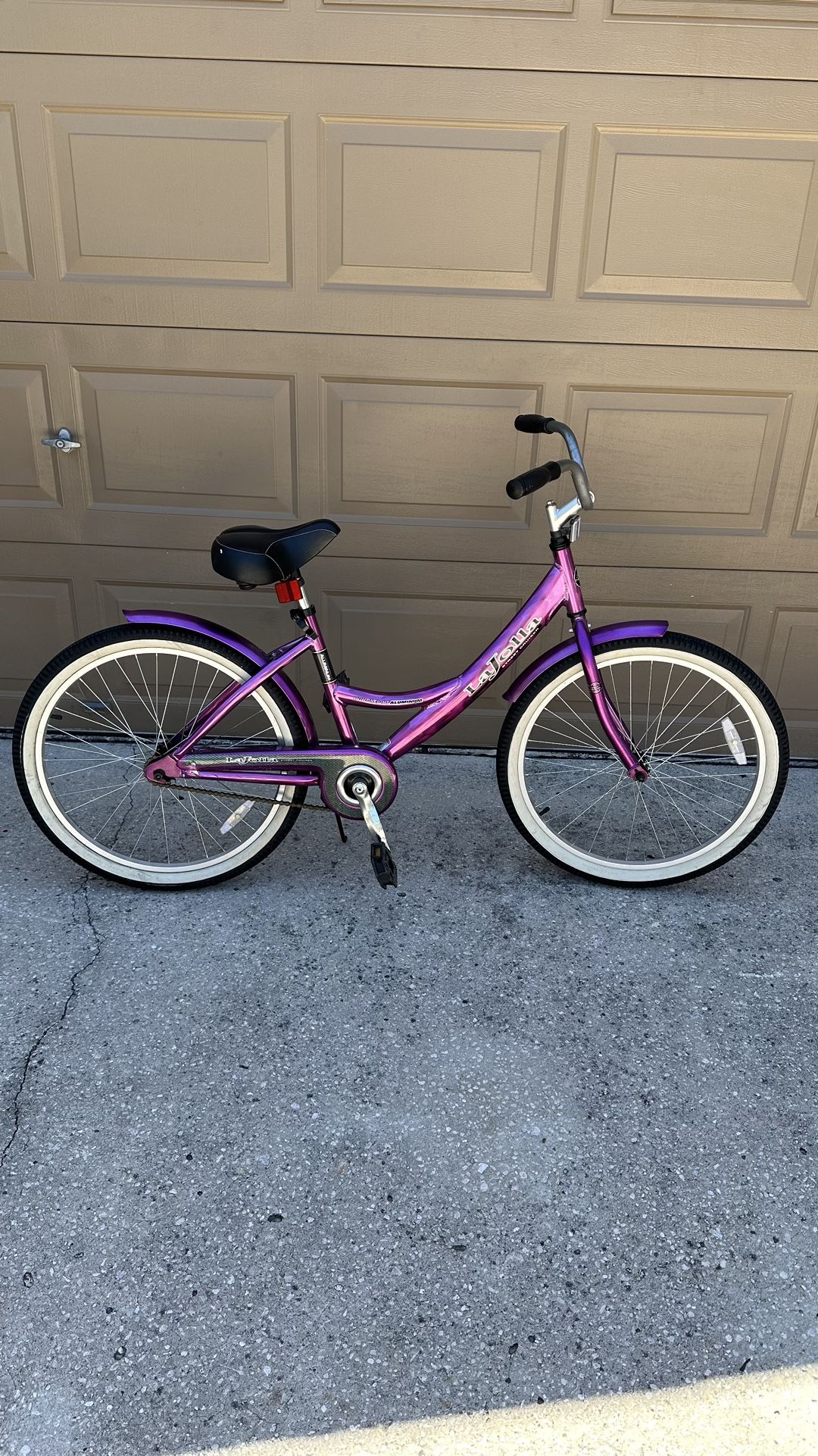 Kent Bicycle 24" Inch Wheel Tire La Jolla Girl Aluminum Beach  Cruiser Bike Purple Outdoor Exercise Fun
