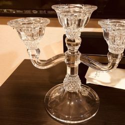 Crystal 3 candelabra