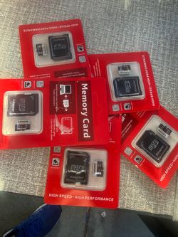 Lenovo Micro SD Memory Cards with Adapter – Lot of 5