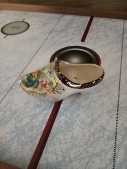 Vintage Porcelain Dutch Shoe