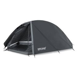 Tent for Camping, 1 Person Tent, 3-4 Season Backpacking Tent, Lightweight Outdoor Waterproof Tent for Hiking and Traveling