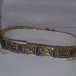 18k Over Brass.real Gold