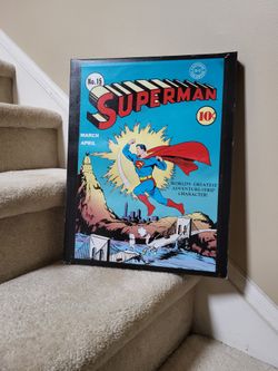 Superman canvas 1942
