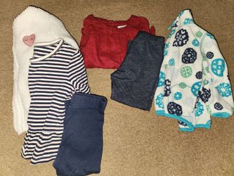 Girls 2T Outfits And Fleece Jacket