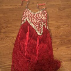 Sexy salsa dancer dress Halloween costume adult size large