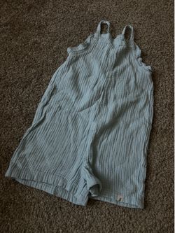 Light blue toddler romper