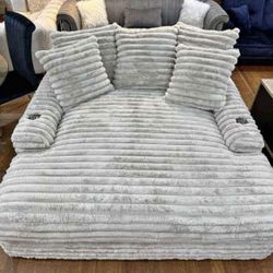 Corduroy oversize chair, $749 finance options available