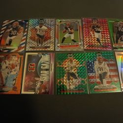 Cincinnati Bengals Card Lot Of 10 #2