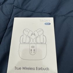 Wireless Earbud, Bluetooth 5.3 Headphones HIFI Immersive Sound with 4 HD Microphone, 40H Playtime, IP7 Waterproof, Easy Control Earphones with Light W