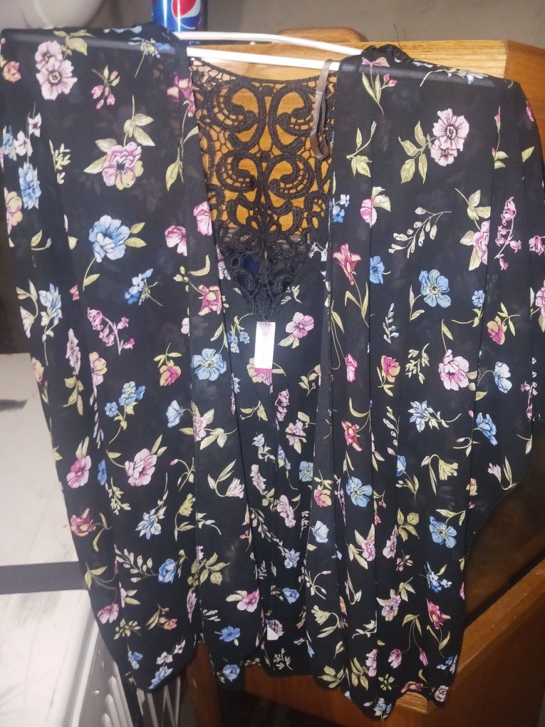 Womens sheer cardigan