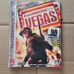 $5 Rainbow Six Vegas Prima Official Strategy Guide PC PS3 Xbox 360 Tom Clancy