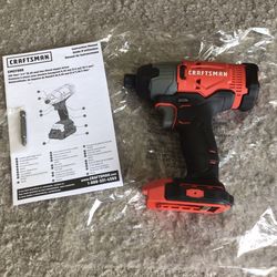 New Craftsman 20v Cordless Impact Driver 1/4 “ $50 ( Tool Only )