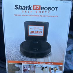 Brand New Shark Ez Robot Self Empty Vacuum