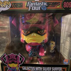 FUNKO POP Fantastic Four Galactus With Silver Surfer