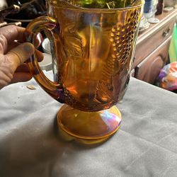 Indiana Carnival Glass   Pitcher