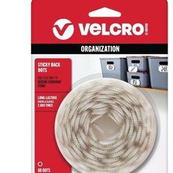 3 Packs Of Velcro  80 Round Sticky Dots