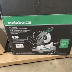 Metabo HPT 12” Compund Miter Saw 