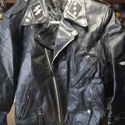 Vintage 1970s AMF Harley Davidson Leather Jacket