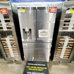 Thor Kitchen French Door Refrigerator Stainless Steel Counter Depth Ice Maker & Water Dispenser