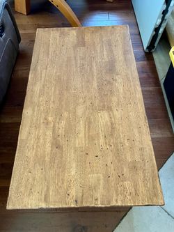 Solid Wood Mission Style Coffee Table