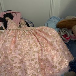 Bag Of Little Girls Clothes 