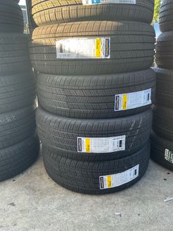 235/55r20 GOODYEAR EAGLE TOURING 4 NEW TIRES INSTALLED